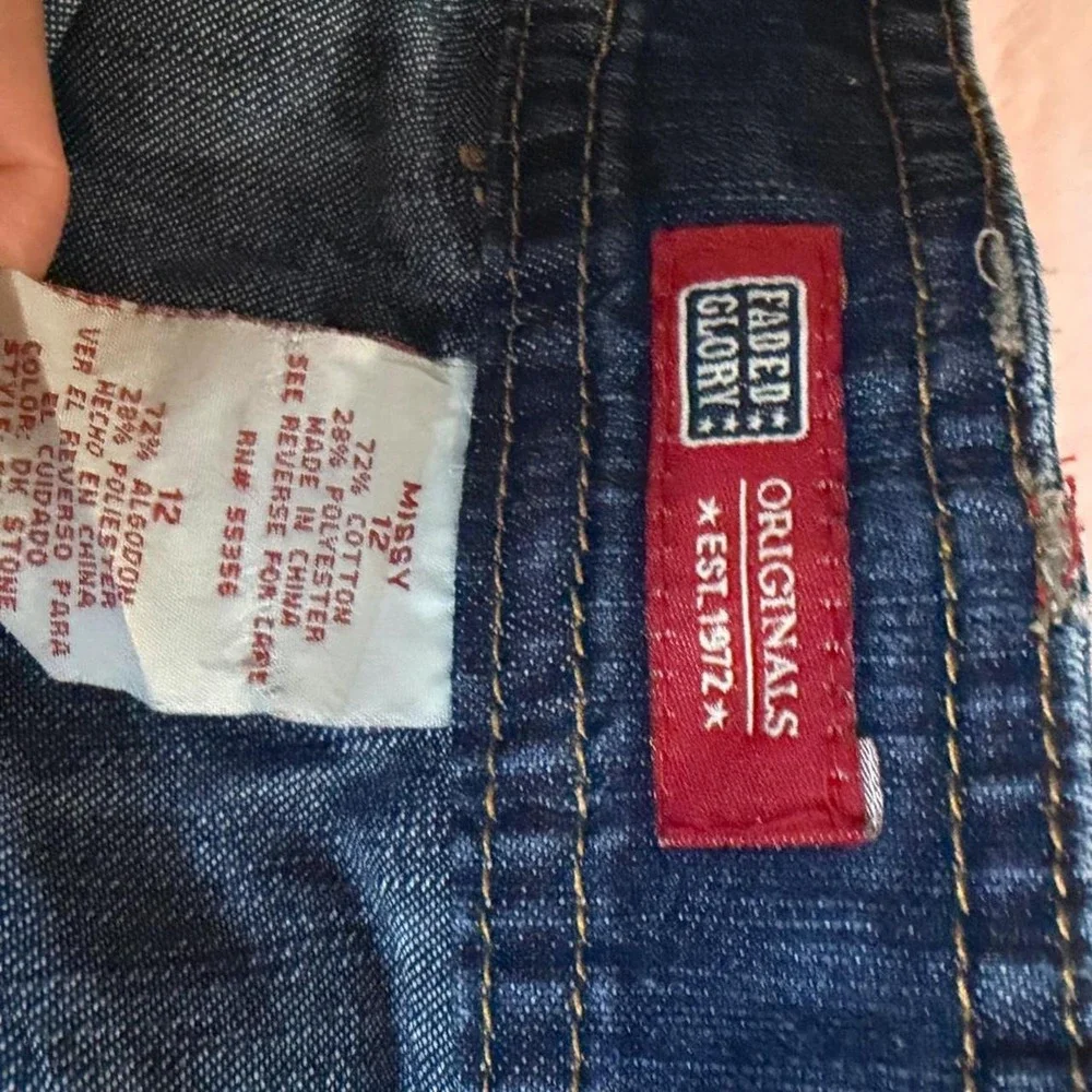 Y2K Cargo Denim Mini Skirt